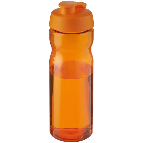 Bouteille publicitaire de sport H2O Base® 650 ml à clapet Made in Europe Bouteille publicitaire de sport H2O Base® 650 ml à clapet Made in Europe