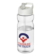 Bouteille publicitaire de sport H2O Base® 650 ml à clapet goulot Made in Europe Bouteille publicitaire de sport H2O Base® 650 ml à clapet goulot Made in Europe