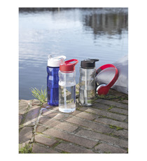 Bouteille publicitaire de sport H2O Base® 650 ml à clapet goulot Made in Europe Bouteille publicitaire de sport H2O Base® 650 ml à clapet goulot Made in Europe