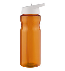 Bouteille publicitaire de sport H2O Base® 650 ml à  clapet goulot Made in Europe