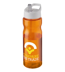 Bouteille publicitaire de sport H2O Base® 650 ml à  clapet goulot Made in Europe