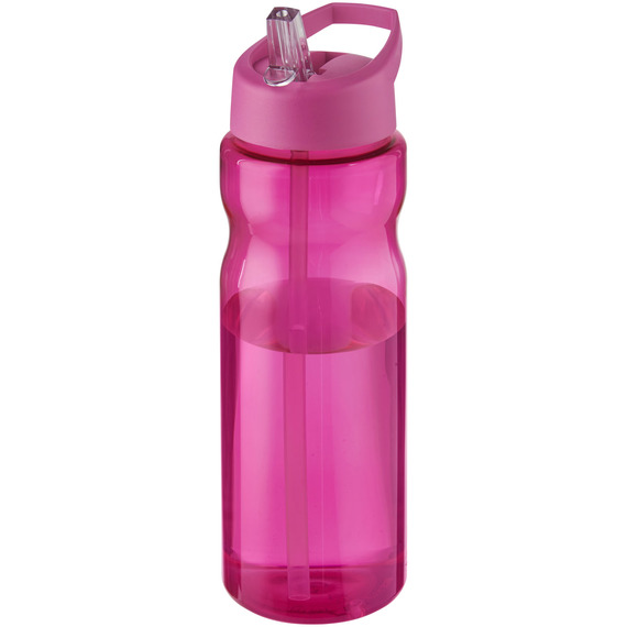 Bouteille publicitaire de sport H2O Base® 650 ml à clapet goulot Made in Europe Bouteille publicitaire de sport H2O Base® 650 ml à clapet goulot Made in Europe