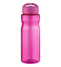 Bouteille publicitaire de sport H2O Base® 650 ml à clapet goulot Made in Europe Bouteille publicitaire de sport H2O Base® 650 ml à clapet goulot Made in Europe