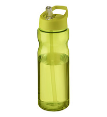 Bouteille publicitaire de sport H2O Base® 650 ml à clapet goulot Made in Europe Bouteille publicitaire de sport H2O Base® 650 ml à clapet goulot Made in Europe
