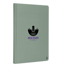 Carnet publicitaire à couverture rigide K’arst® A5 "papier de pierre" Carnet publicitaire à couverture rigide K’arst® A5 "papier de pierre"