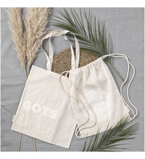 Sac fourre-tout en coton biologique Orissa 100 g/m² GOTS  publicitaire