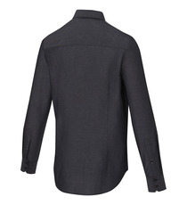 Chemise publicitaire Cuprite certifiée GOTS à manches longues pour homme