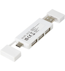 Hub publicitaire double USB 2.0 Mulan