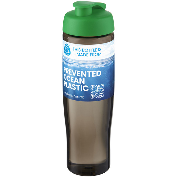 Bouteille publicitaire de sport H2O Active® Eco Tempo de 700 ml avec couvercle à bec verseur Bouteille publicitaire de sport H2O Active® Eco Tempo de 700 ml avec couvercle à bec verseur