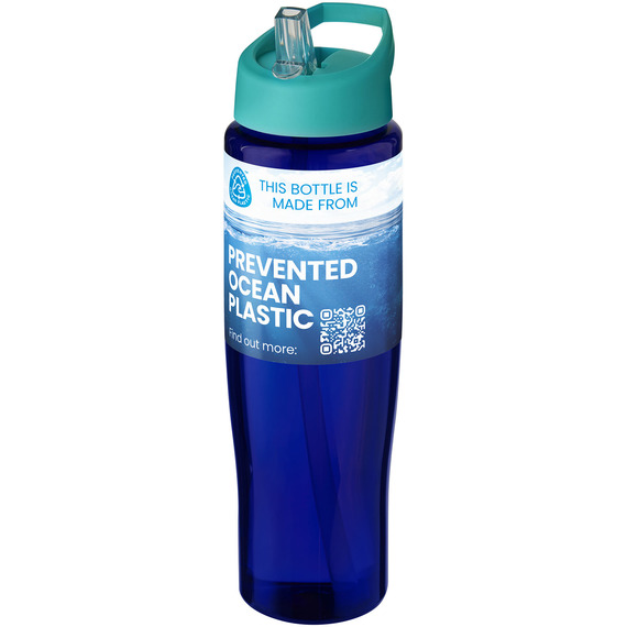 Bouteille de sport publicitaire H2O Active® Eco Tempo de 700 ml avec couvercle à bec verseur Bouteille de sport publicitaire H2O Active® Eco Tempo de 700 ml avec couvercle à bec verseur