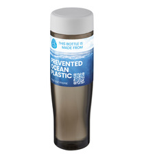 Bouteille publicitaire d'eau H2O Active® Eco Tempo de 700 ml avec couvercle vissé