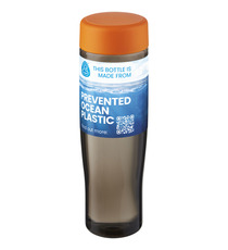 Bouteille publicitaire d'eau H2O Active® Eco Tempo de 700 ml avec couvercle vissé