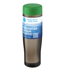Bouteille publicitaire d'eau H2O Active® Eco Tempo de 700 ml avec couvercle vissé Bouteille publicitaire d'eau H2O Active® Eco Tempo de 700 ml avec couvercle vissé