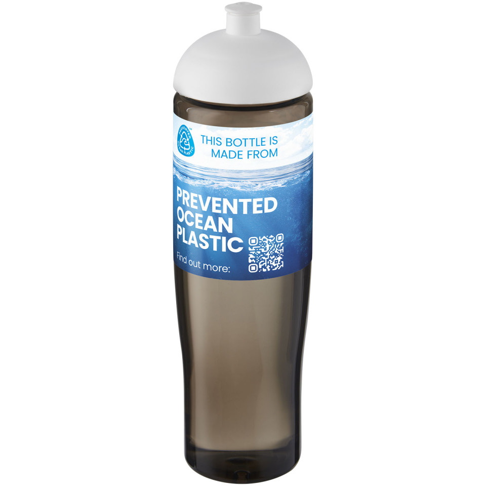 Bouteille publicitaire de sport H2O Active® Eco Tempo de 700 ml avec couvercle dôme