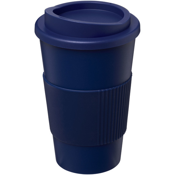 Gobelet publicitaire Americano® de 350 ml avec isolation et grip