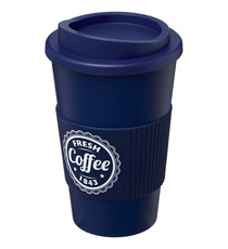 Gobelet publicitaire Americano® de 350 ml avec isolation et grip