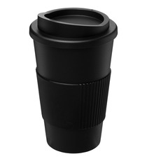 Gobelet publicitaire Americano® de 350 ml avec isolation et grip