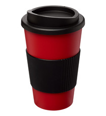 Gobelet publicitaire Americano® de 350 ml avec isolation et grip