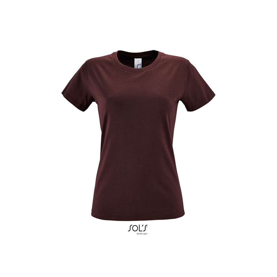 T-shirt publicitaire manches courtes REGENT coton 150g Femme