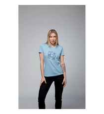 T-shirt publicitaire manches courtes REGENT coton 150g Femme