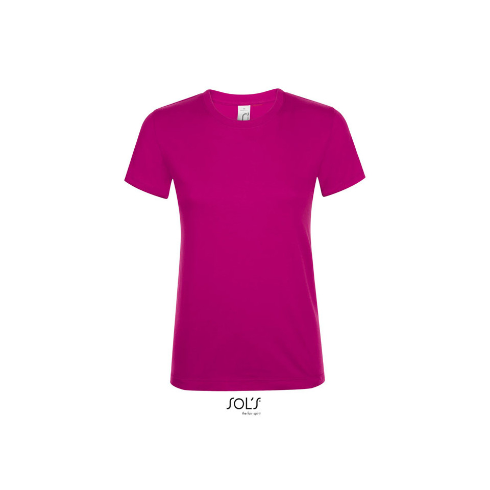 T-shirt publicitaire manches courtes REGENT coton 150g Femme