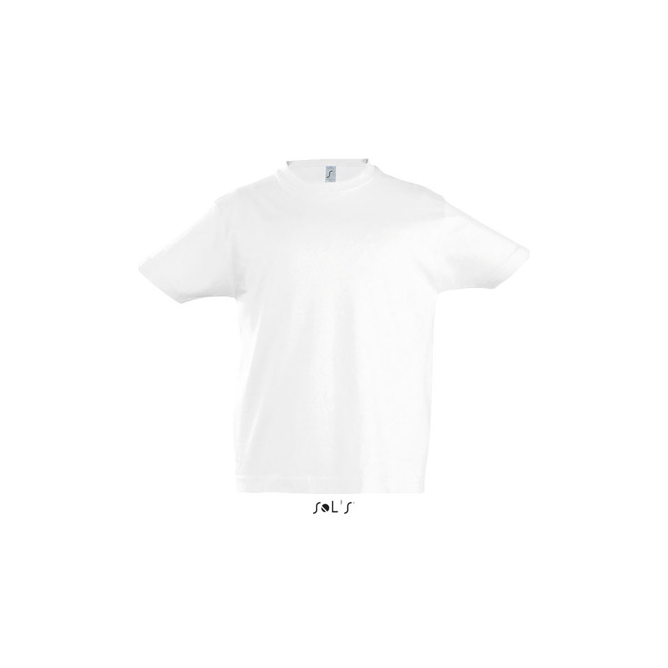 T-shirt publicitaire manches courtes IMPERIAL coton 190g Enfant