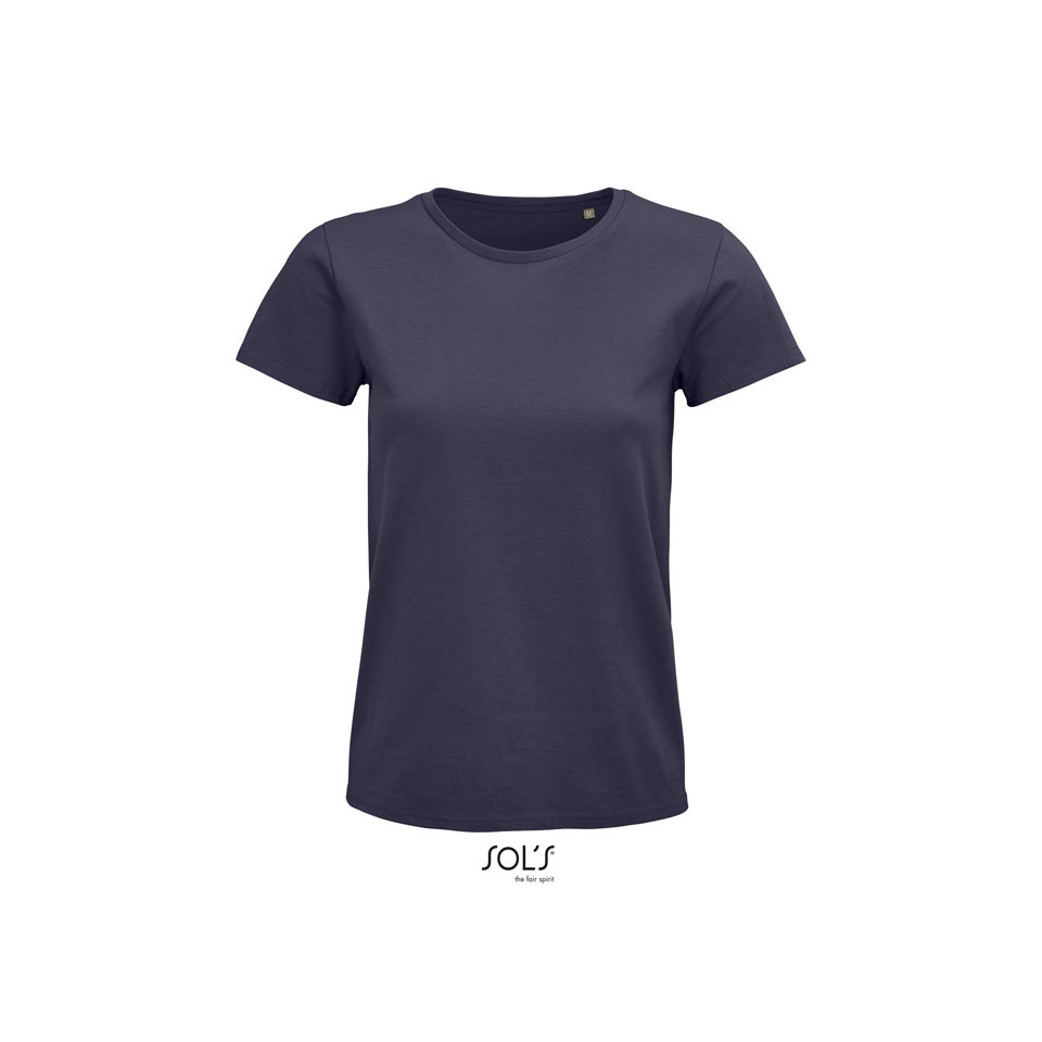 T-shirt publicitaire BIO manches courtes PIONEER 175g coton biologique Femme