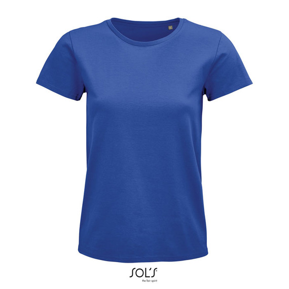 T-shirt publicitaire BIO manches courtes PIONEER 175g coton biologique Femme