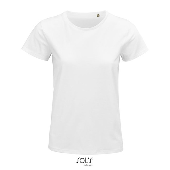 T-shirt publicitaire BIO manches courtes PIONEER 175g coton biologique Femme