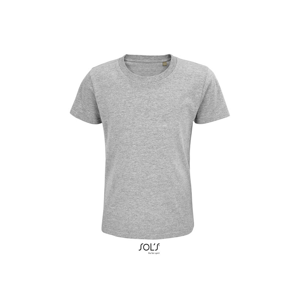 T-shirt publicitaire BIO manches courtes PIONEER 175g coton biologique Enfant