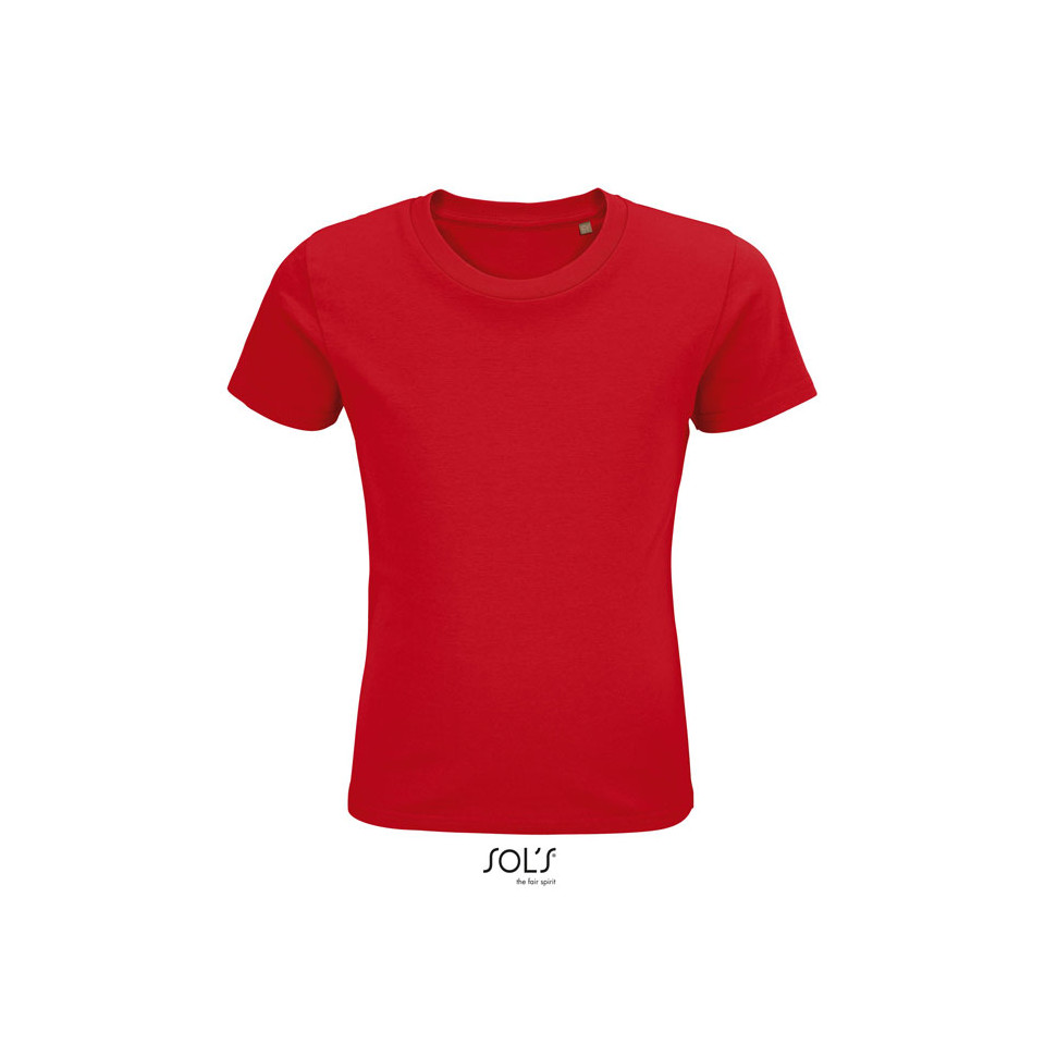 T-shirt publicitaire BIO manches courtes PIONEER 175g coton biologique Enfant