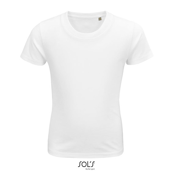 T-shirt publicitaire BIO manches courtes PIONEER 175g coton biologique Enfant