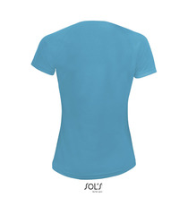 T-shirt publicitaire respirant manches courtes SPORTY 140g coton polyester Dry Fit Femme