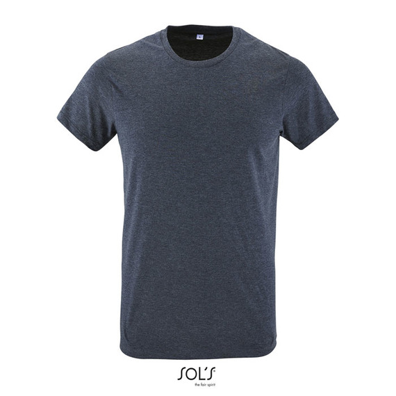 T-shirt publicitaire manches courtes REGENT FIT coton 150g coupe ajustée Homme