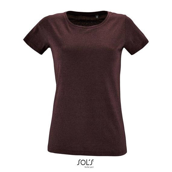 T-shirt publicitaire manches courtes REGENT FIT coton 150g coupe ajustée Femme