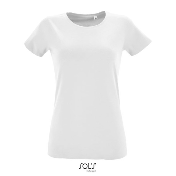 T-shirt publicitaire manches courtes REGENT FIT coton 150g coupe ajustée Femme