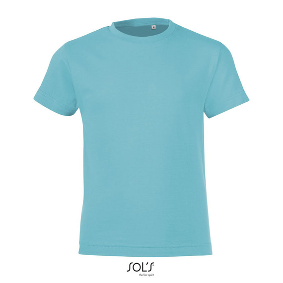 T-shirt publicitaire manches courtes REGENT FIT coton 150g coupe ajustée Enfant