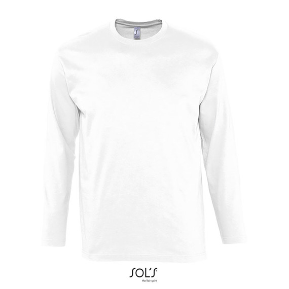 T-shirt publicitaire manches longues MONARCH homme coton 150g jersey Homme