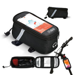 Sacoche de vélo personnalisable avec support de téléphone tactile