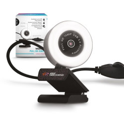 Webcam HD 1080P personnalisable avec microphone pour ordinateur