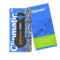 Jeton publicitaire recyclé fabriqué en France Clipmatic®