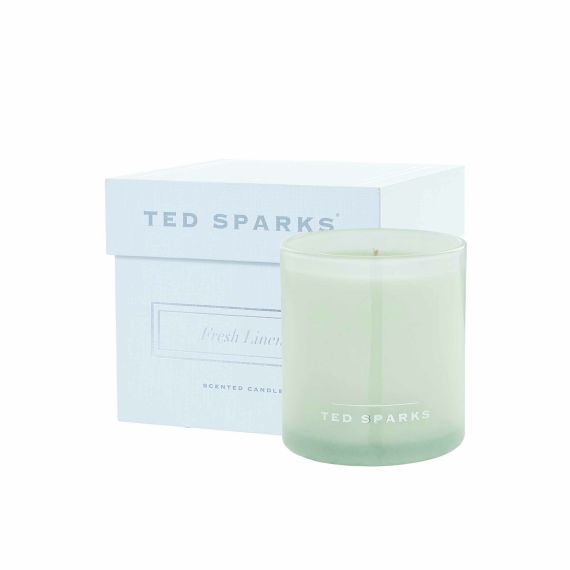 Bougie parfumée publicitaire Ted Sparks