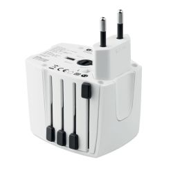 Adaptateur de voyage SKROSS® publicitaire MUV USB compact