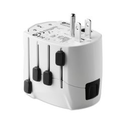 Adaptateur de voyage SKROSS® publicitaire Universel norme SCHUKO