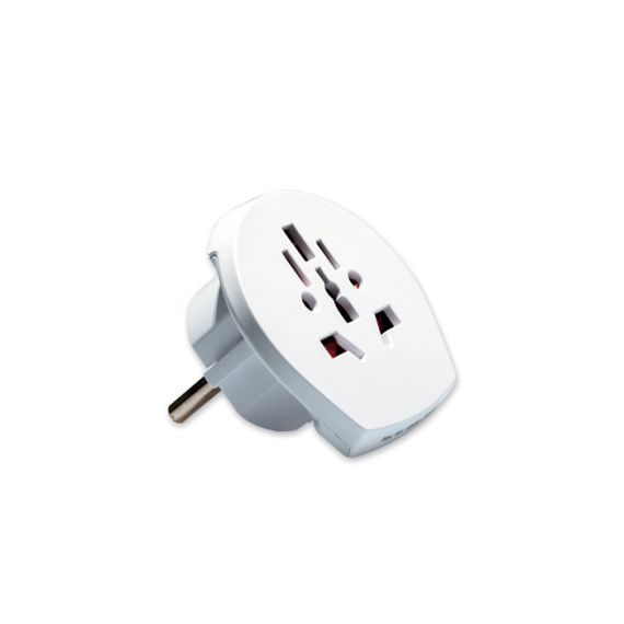 Adaptateur de voyage SKROSS® publicitaire Country Adapter World to Europe