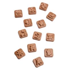 Calendriers de l’avent publicitaire ECOLOGIQUE 0 % plastique Barry Callebaut 231x159 mm