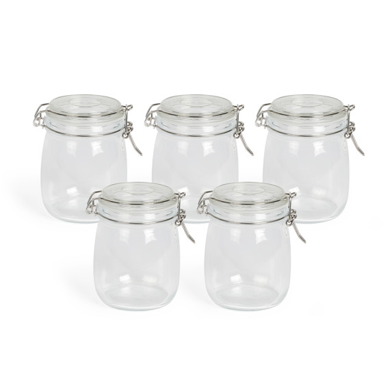 Set publicitaire de 5 bocaux pour batch cooking