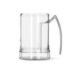 Mug chope de bière 50 cl personnalisable en tritan fabriqué en France