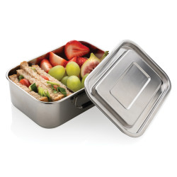 Lunch box publicitaire étanche en acier inoxydable recyclé RCS