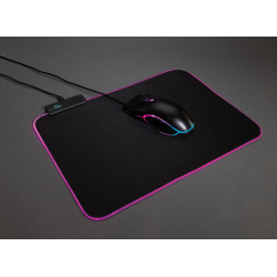 Tapis publicitaire de souris gaming RGB